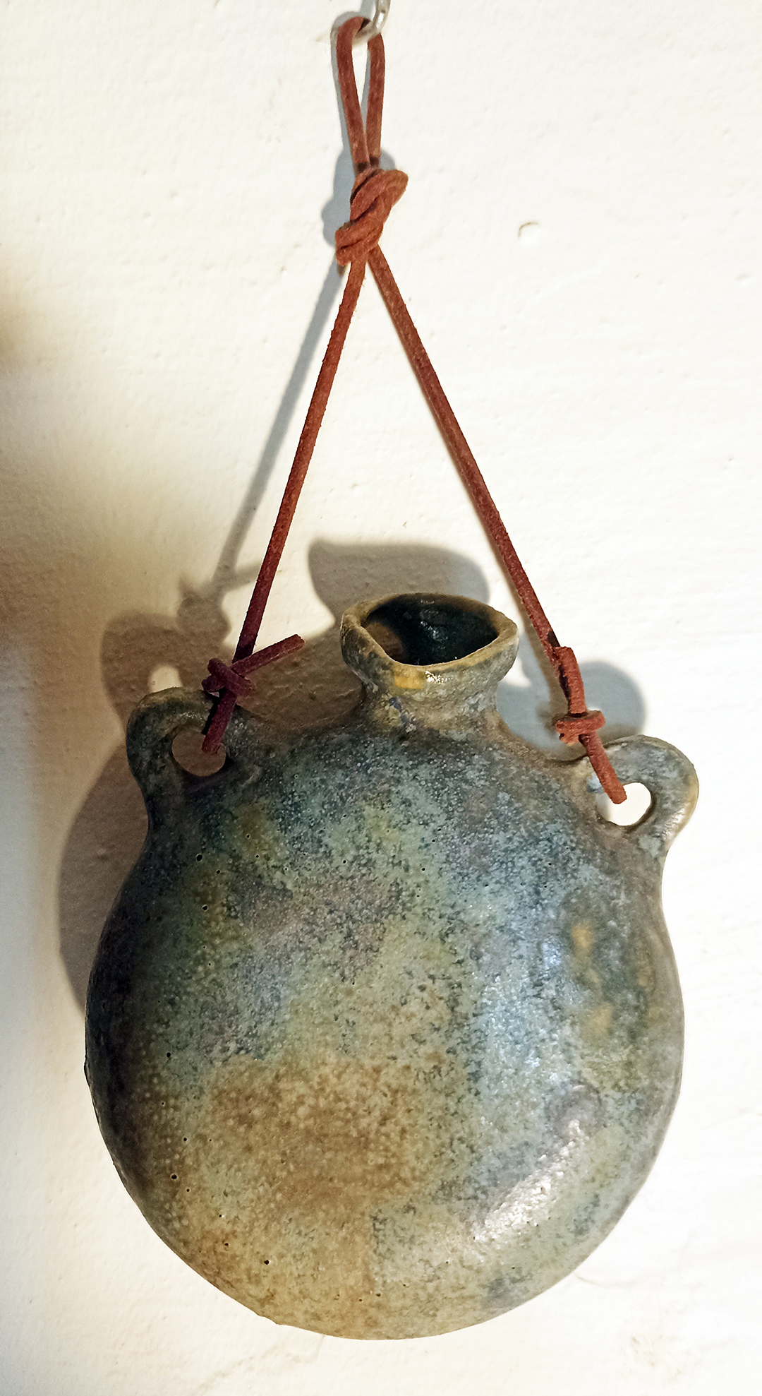 AGÚERA 2 gres esmaltado a 1300º tamaño 12x10x3 cm