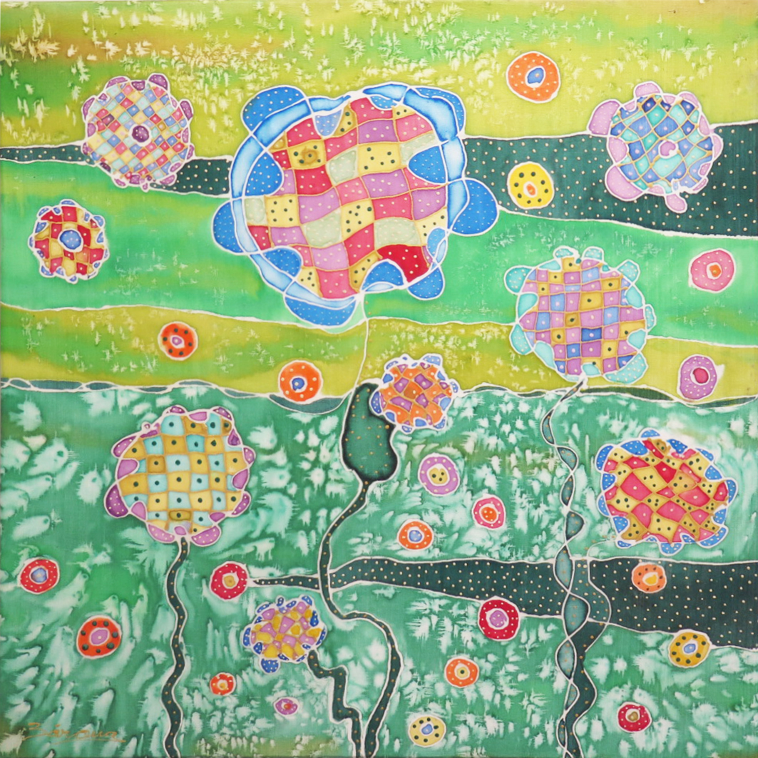 VIAJE MARITIMO acrílico sobre sea tamaño 50X50 CMS