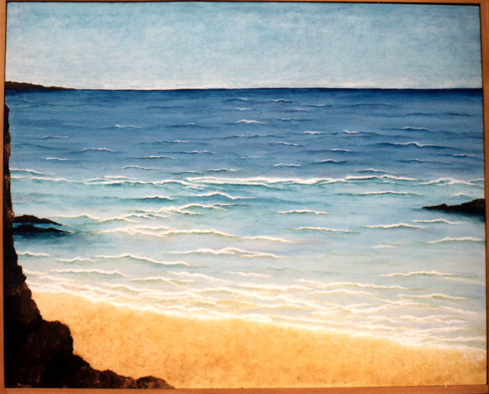 ESPACIO DE VIDA acrilico sobre tabla tamaño 120x80 cms. colección particular