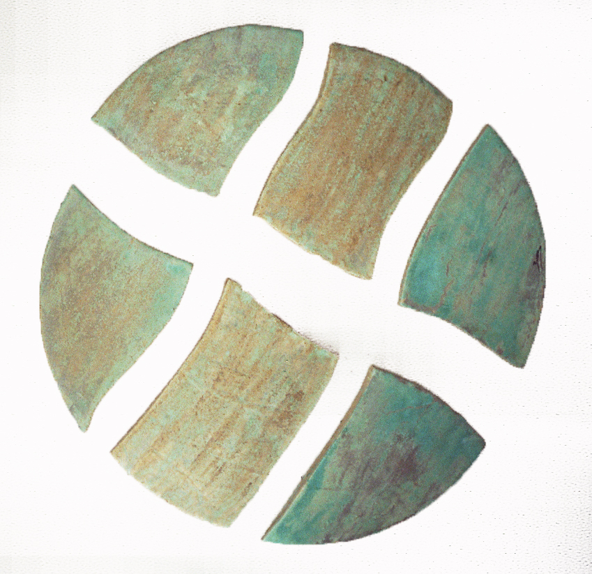 ABSTRACION GALAPAGO cerámica refractaria de 1300º tamaño 150x150 cms. colección privada