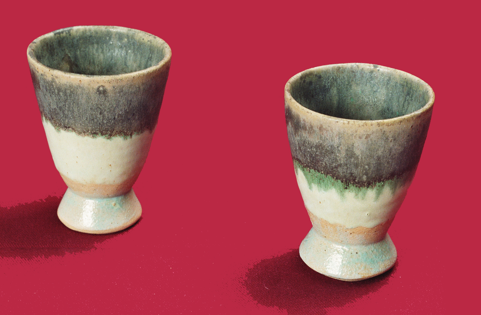 COPITAS gres esmaltado a 1300º tamaño 10x6 cms.