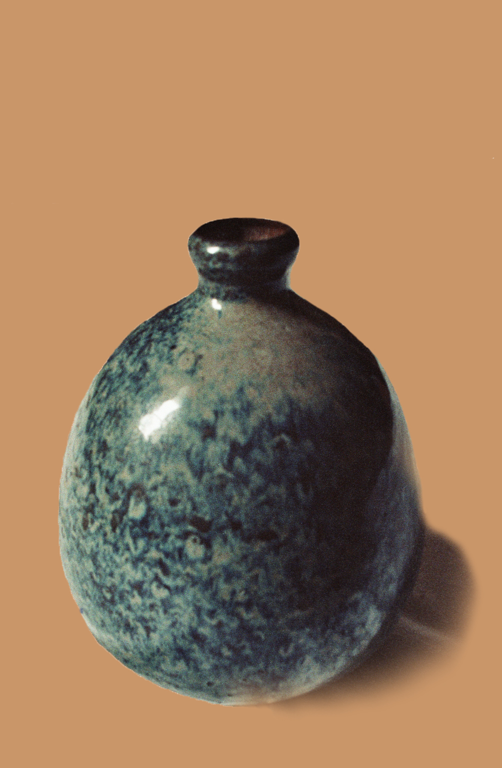 JARRON NOCHE cerámica esmaltada a 1000º tamaño 20x15 cm colección particular