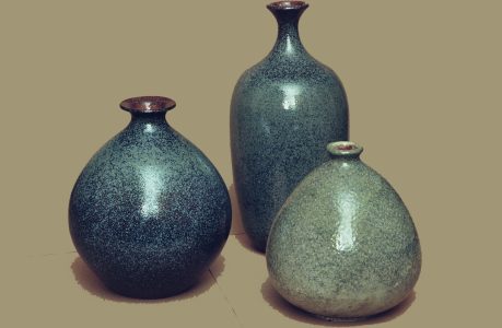 JARRONES CERAMICA ESMALTADOS 1000º