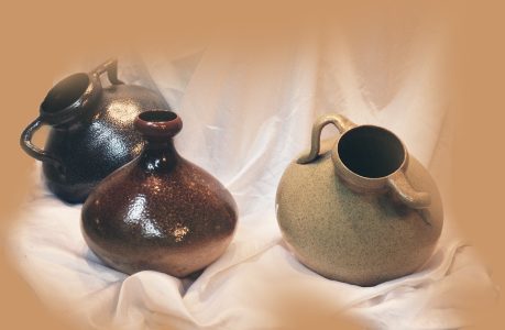 JARRONES ceramica esmaltada a 100º